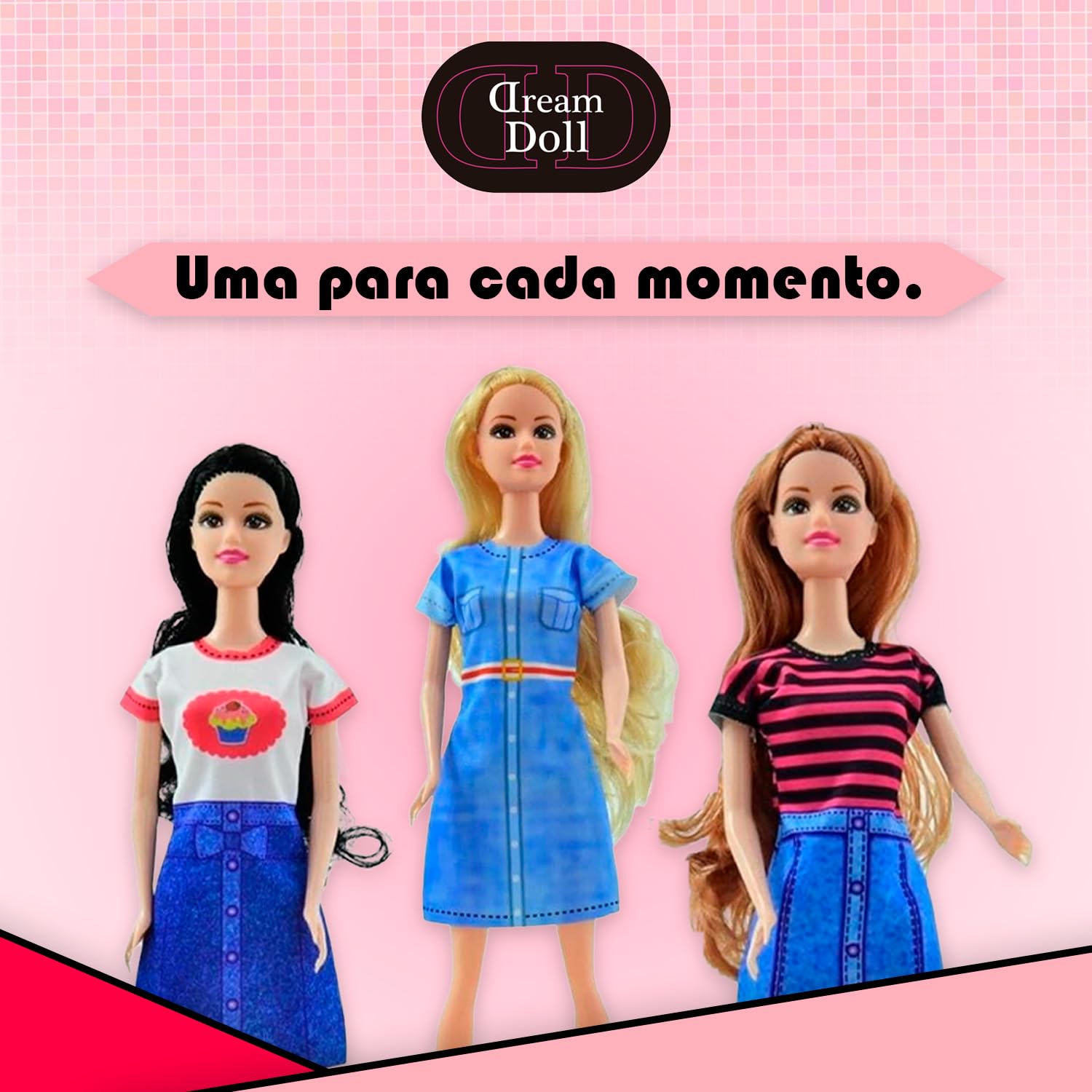 Candide, Dream Doll, Boneca Fashion : Amazon.com.br: Brinquedos e